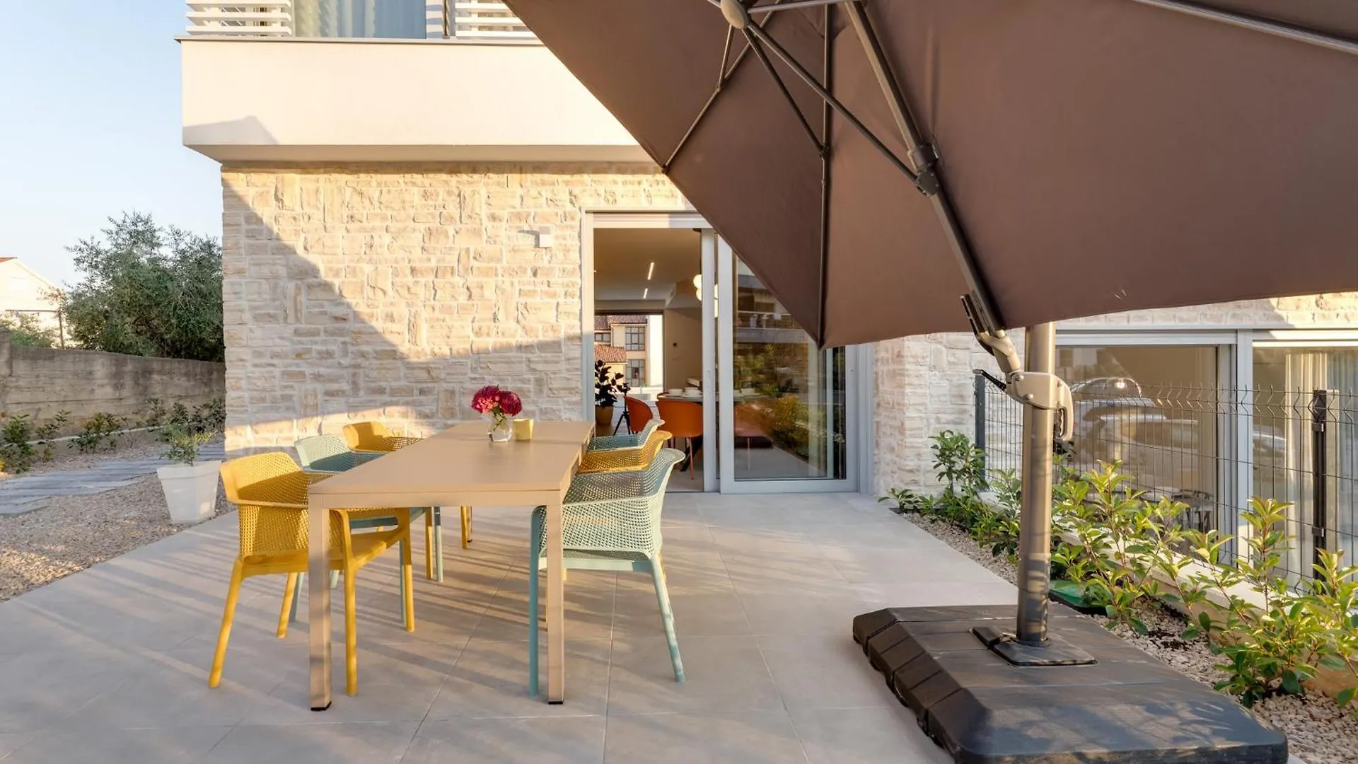 Luxury Semi Detached Villa Smokva 2 - Near Center And Sea - By Traveler Tourist Agency Krk 克尔克 克罗地亚